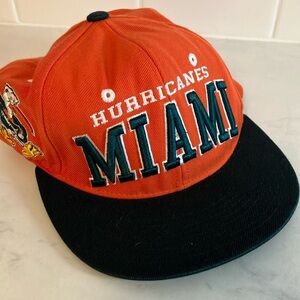 Vintage NBA Miami hurricanes.  Zephyr the z hat.  Preloved.